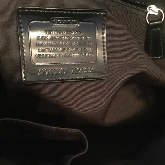 Coach Purse Black - Picture 4 of 8